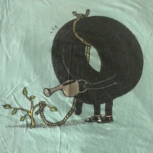 Threadless Tire Swing Tee